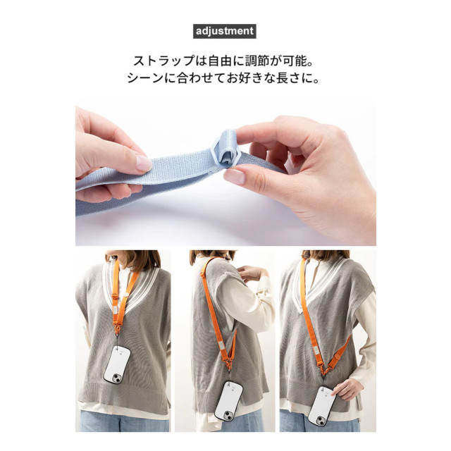 iFace Hang and ショルダーストラップ (ライトカーキ)goods_nameサブ画像