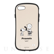 【iPhoneSE(第3/2世代)/8/7 ケース】PEANUTS iFace First Classケース (くすみホワイト/テレフォン)