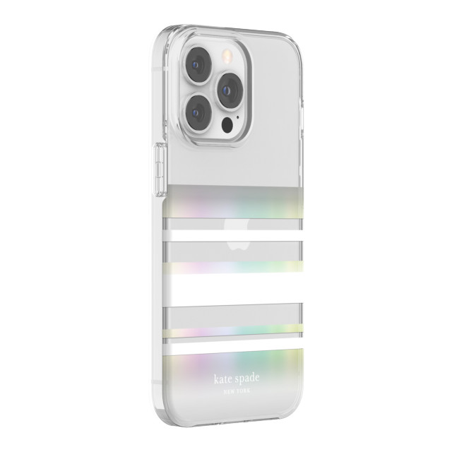 【アウトレット】【iPhone13 Pro ケース】Protective Hardshell Case (Park Stripe/White/Iridescent/Clear)goods_nameサブ画像