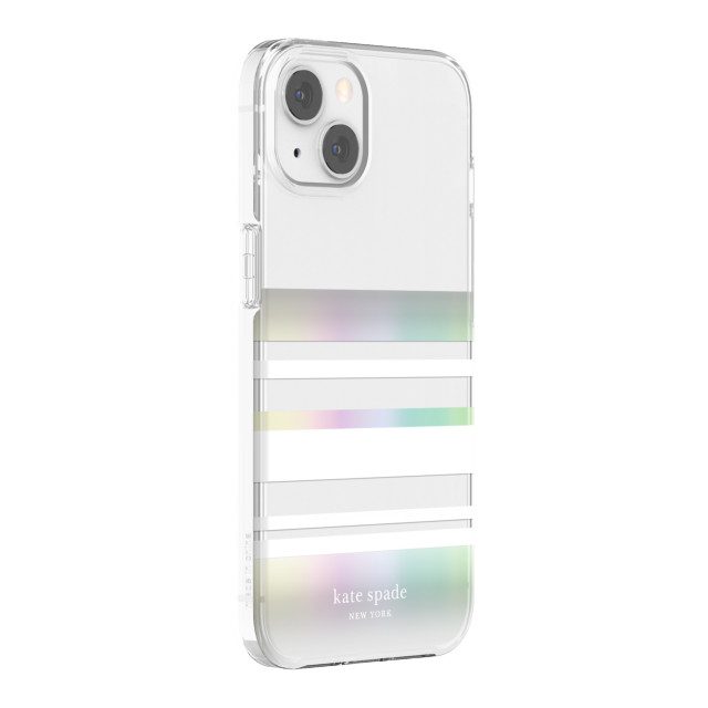 【アウトレット】【iPhone13 ケース】Protective Hardshell Case (Park Stripe/White/Iridescent/Clear)goods_nameサブ画像