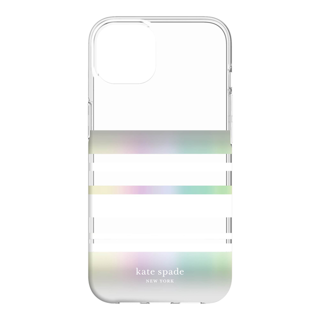 【アウトレット】【iPhone13 ケース】Protective Hardshell Case (Park Stripe/White/Iridescent/Clear)サブ画像