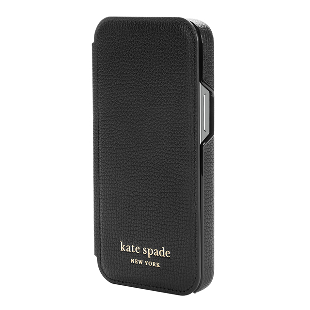 【アウトレット】【iPhone12 mini ケース】Folio Case (Black Crumbs/Black PC/Gold Sticker Logo)サブ画像