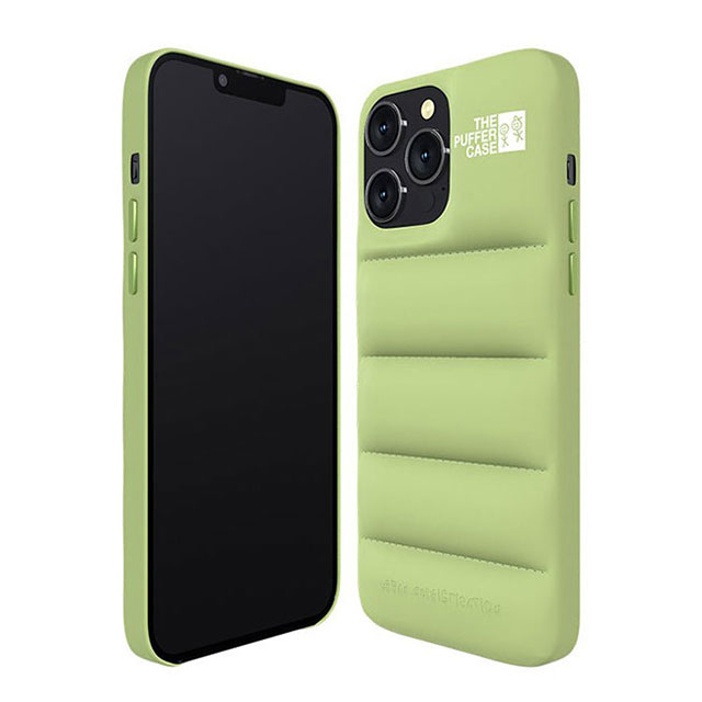 【iPhone14 Pro Max ケース】THE PUFFER CASE (MATCHA)サブ画像