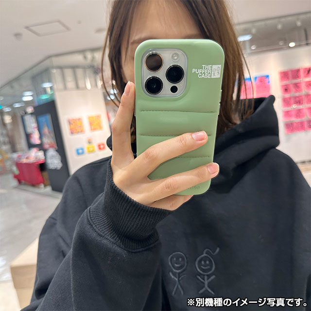 【iPhone14 Pro Max ケース】THE PUFFER CASE (MATCHA)サブ画像