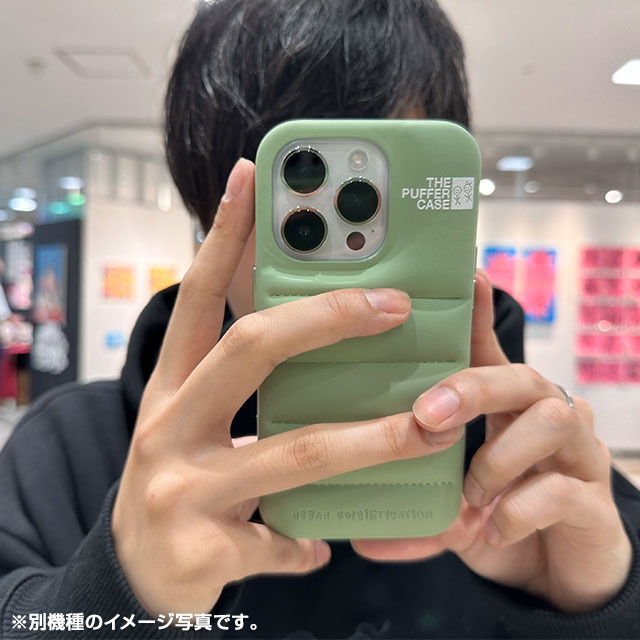 【iPhone14 Pro Max ケース】THE PUFFER CASE (MATCHA)サブ画像