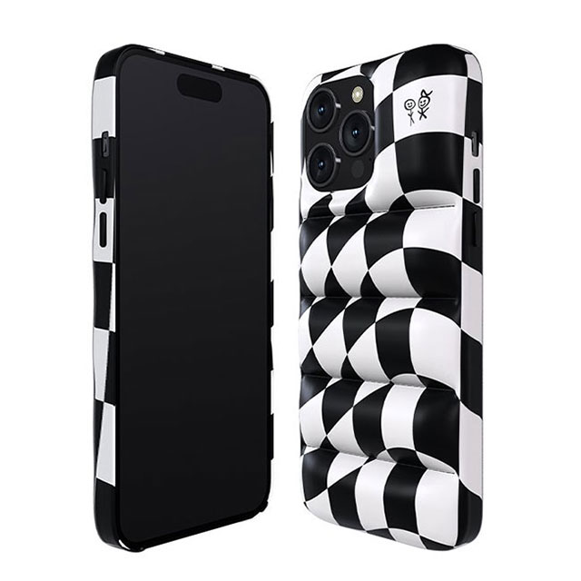 【iPhone14 Pro Max ケース】THE PUFFER CASE (CHECKERED)goods_nameサブ画像