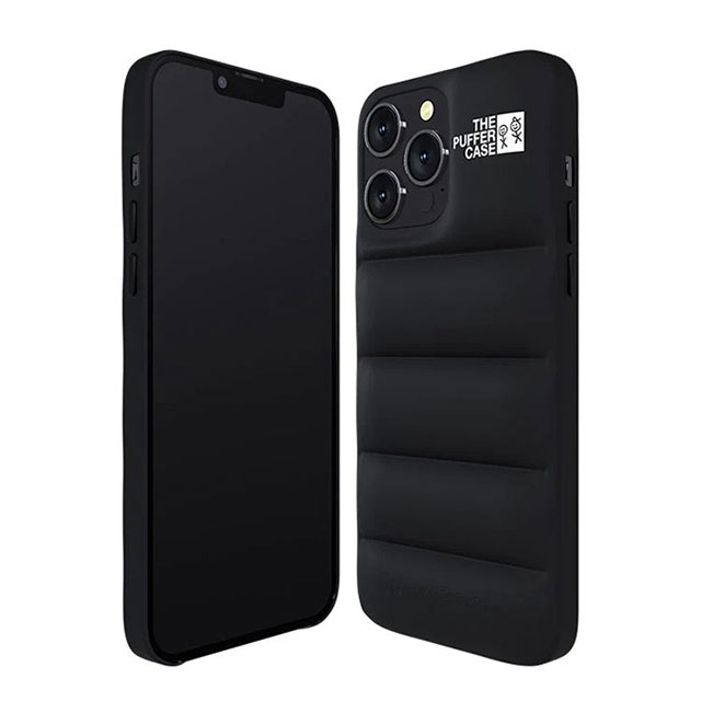 【iPhone13 Pro ケース】THE PUFFER CASE (BLACK)