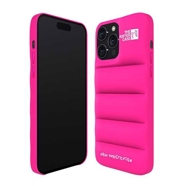 【iPhone13 Pro ケース】THE PUFFER CASE (HOT PINK)サブ画像