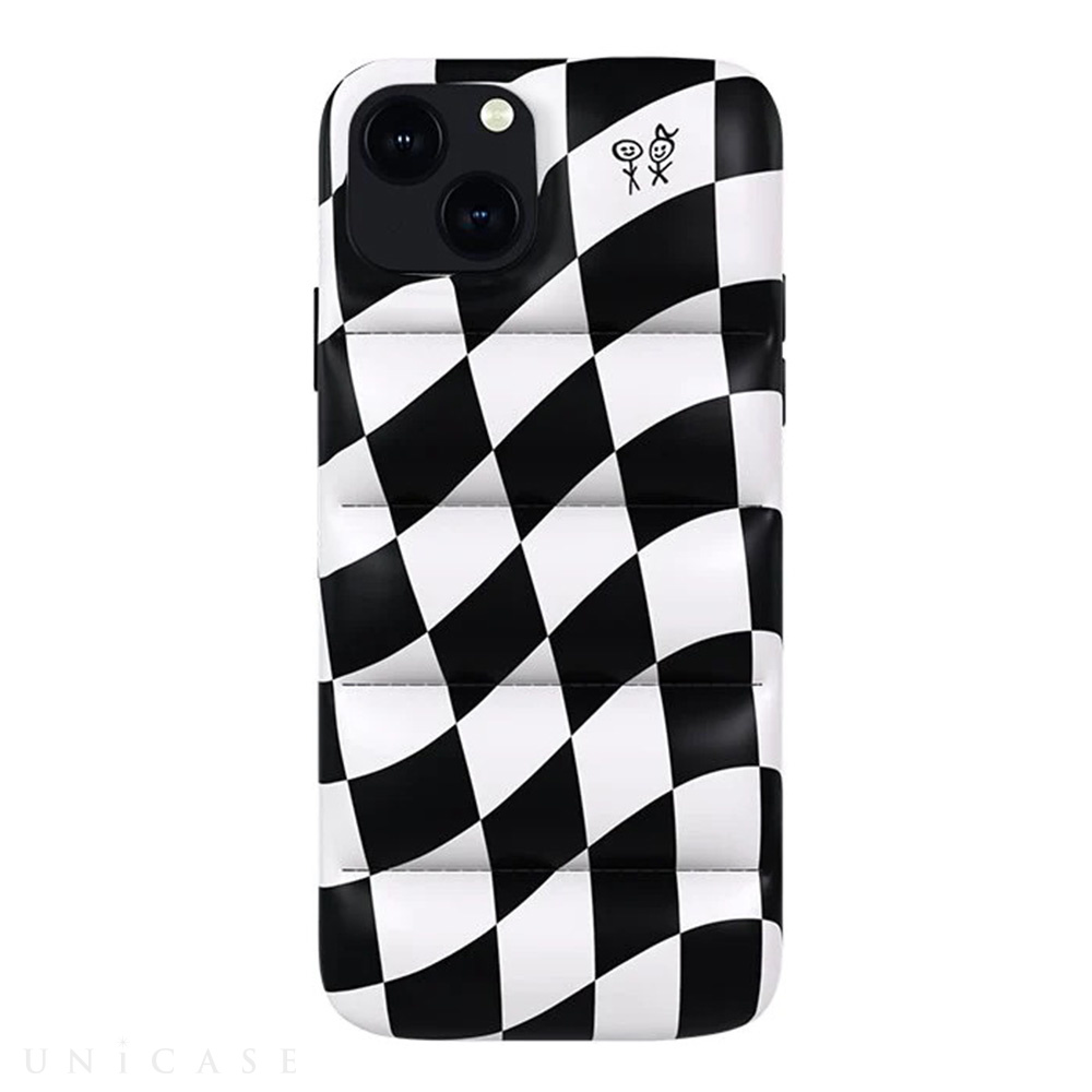 【iPhone14/13 ケース】THE PUFFER CASE (CHECKERED)