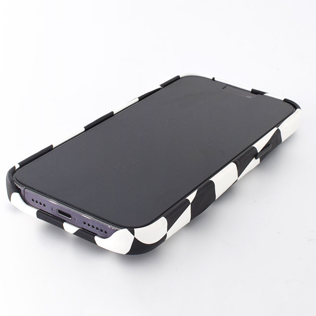 【iPhone12/12 Pro ケース】THE PUFFER CASE (CHECKERED)サブ画像