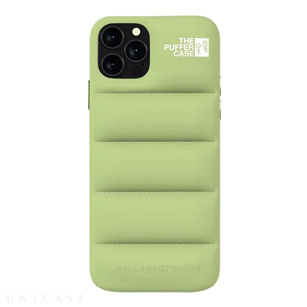 【iPhone12/12 Pro ケース】THE PUFFER CASE (MATCHA)