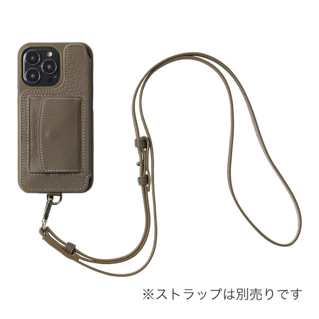 【iPhone14 Pro Max ケース】POCHE (エトープ)サブ画像