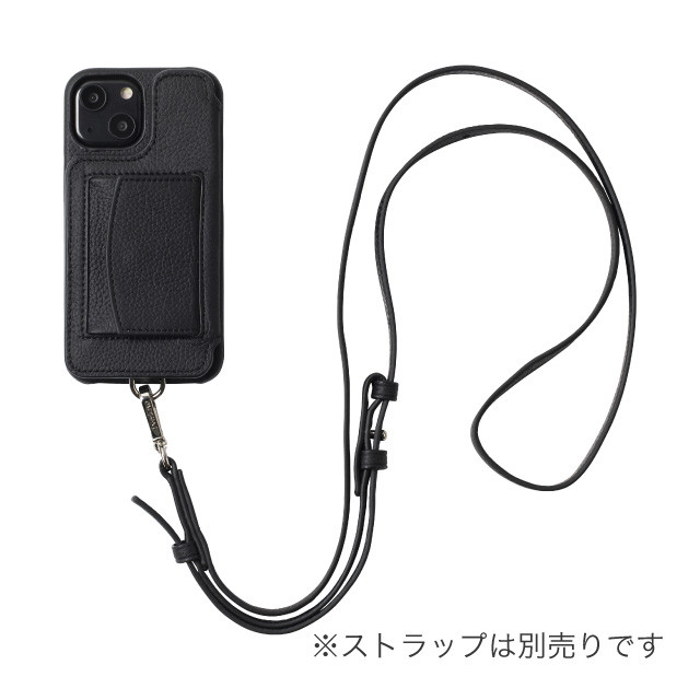 【iPhone14 ケース】POCHE (ブラック)サブ画像