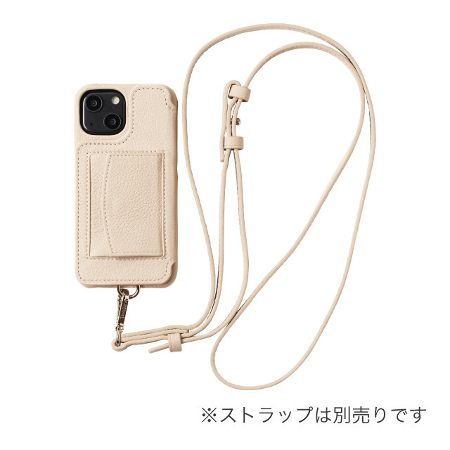 【iPhone13 ケース】POCHE (ベージュ)