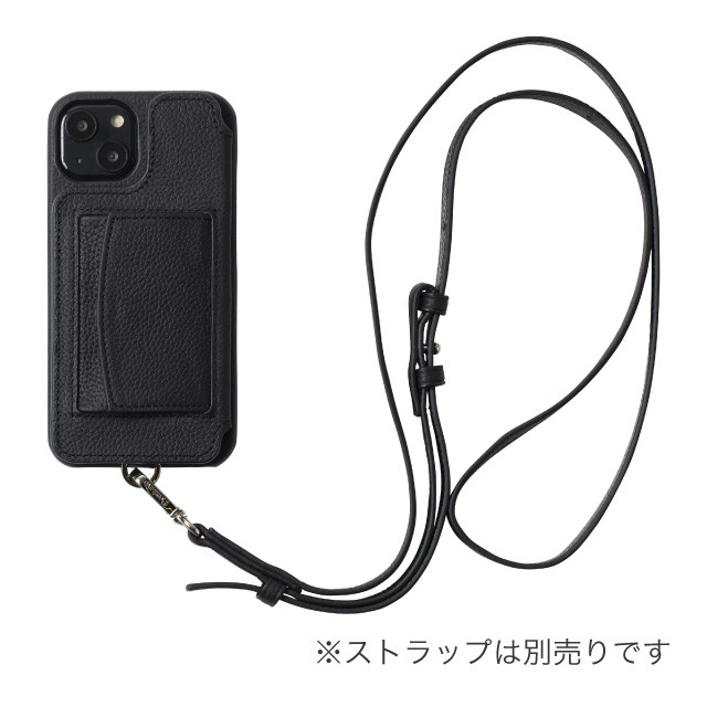 【iPhone13 ケース】POCHE (ブラック)サブ画像