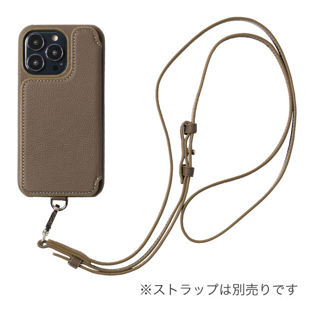 【iPhone14 Pro ケース】POCHE FLAT (エトープ)goods_nameサブ画像