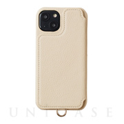 【iPhone14 ケース】POCHE FLAT (ベージュ)