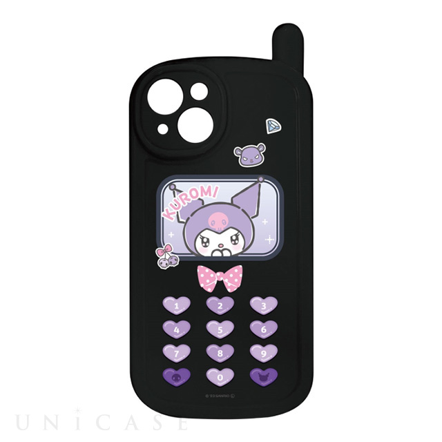 【iPhone14/13 ケース】サンリオキャラクターズ レトロガラケー風ケース (クロミ)