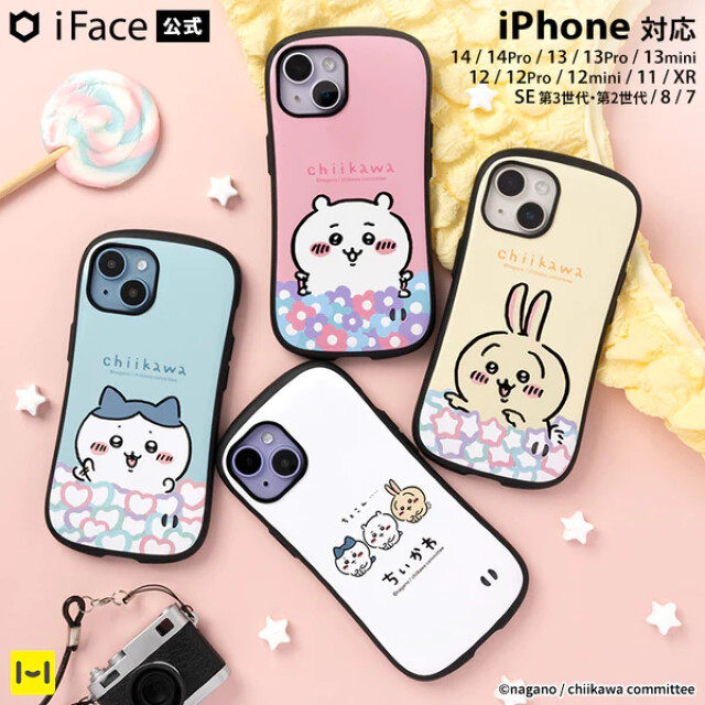 【iPhone14 ケース】ちいかわ iFace First Classケース (ちいかわ/花)goods_nameサブ画像