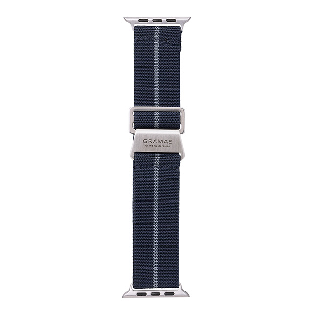 【Apple Watch バンド 49/45/44/42mm】MARINE NATIONALE STRAP ULTRA エラスティックループ (Navy) for Apple Watch Ultra2/1/SE(第2/1世代)/Series9/8/7/6/5/4/3/2/1goods_nameサブ画像