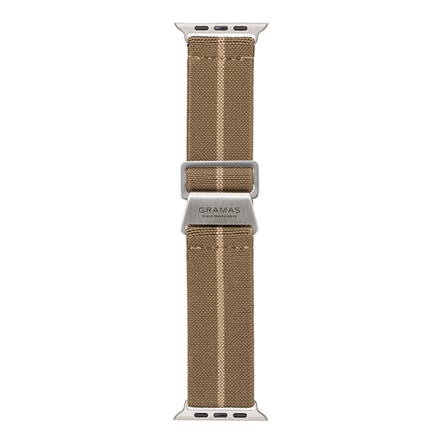 【Apple Watch バンド 49/45/44/42mm】MARINE NATIONALE STRAP ULTRA エラスティックループ (Khaki) for Apple Watch Ultra2/1/SE(第2/1世代)/Series9/8/7/6/5/4/3/2/1サブ画像