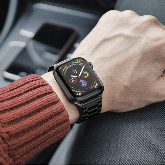 【Apple Watch バンド 49/45/44/42mm】クラシックバンド オイスター (ブラック) for Apple Watch Ultra2/1/SE(第2/1世代)/Series9/8/7/6/5/4/3/2/1goods_nameサブ画像