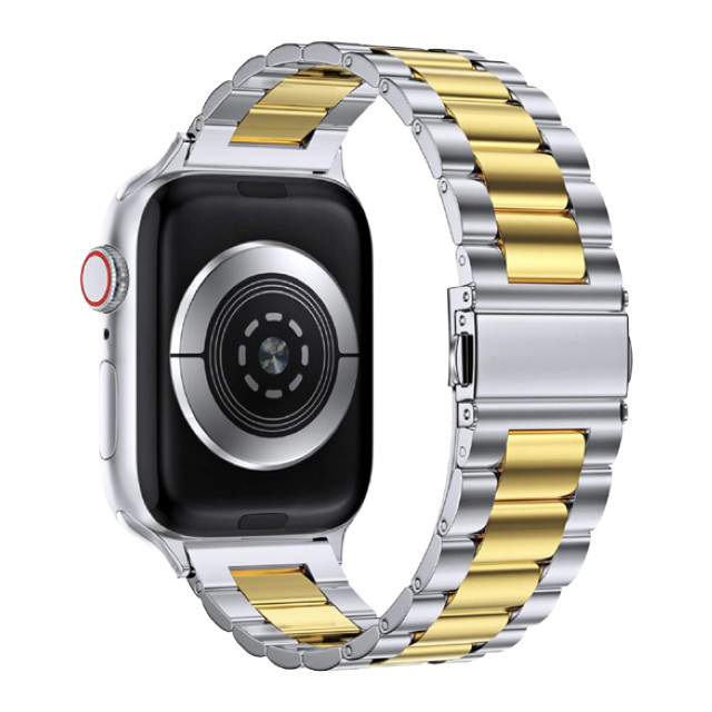【Apple Watch バンド 49/45/44/42mm】クラシックバンド オイスター (シルバー/ゴールド) for Apple Watch Ultra2/1/SE(第2/1世代)/Series9/8/7/6/5/4/3/2/1goods_nameサブ画像