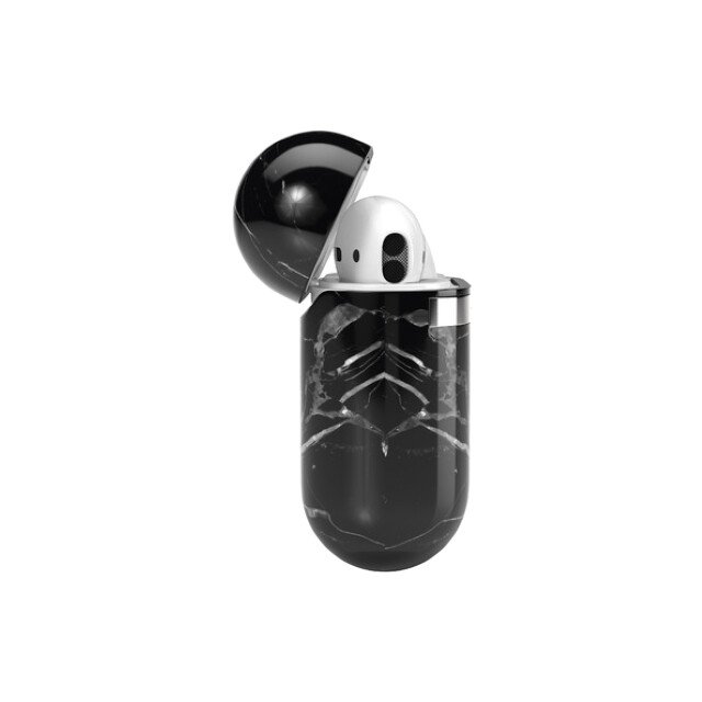 【アウトレット】【AirPods(第2/1世代) ケース】Black Marble Casegoods_nameサブ画像