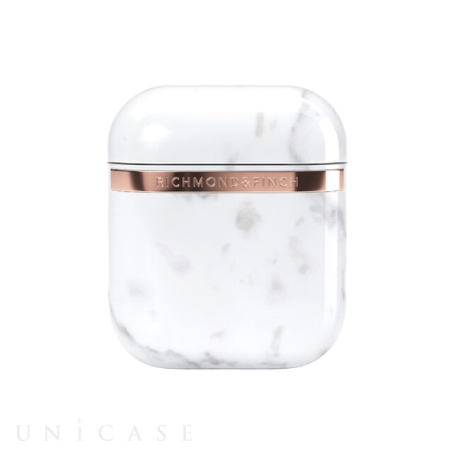 【アウトレット】【AirPods(第2/1世代) ケース】White Marble Case