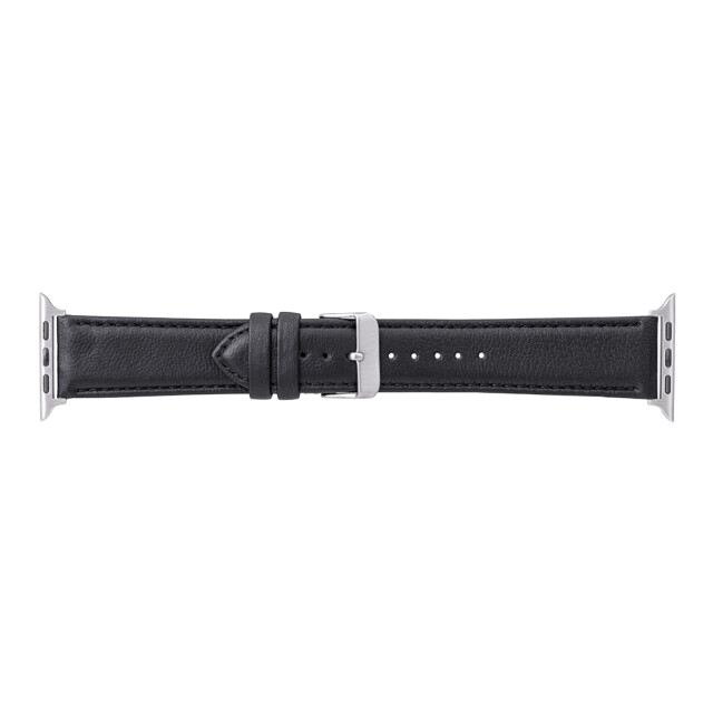 【Apple Watch バンド 49/45/44/42mm】”Lumiere” 強力撥水レザーバンド (ブラック) for Apple Watch Ultra2/1/SE(第2/1世代)/Series9/8/7/6/5/4/3/2/1goods_nameサブ画像
