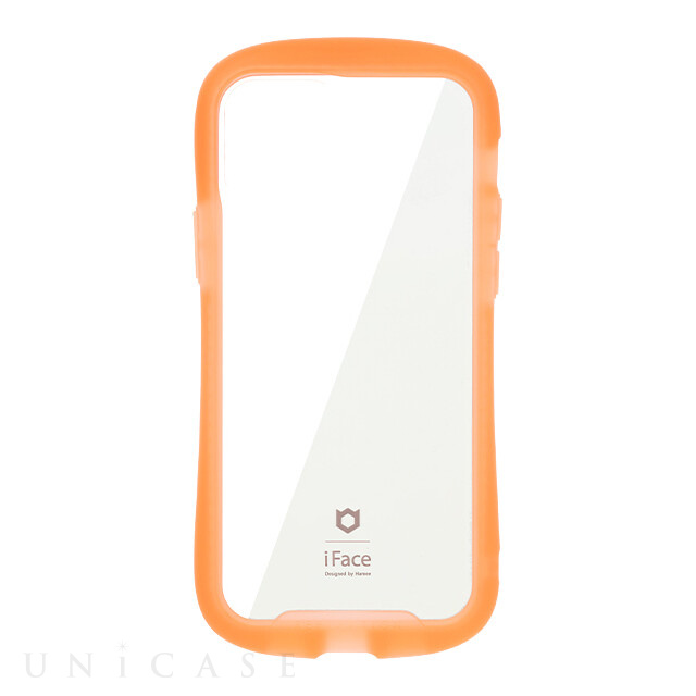 【iPhone13 ケース】iFace Reflection Neo 強化ガラスクリアケース (クリアオレンジ)