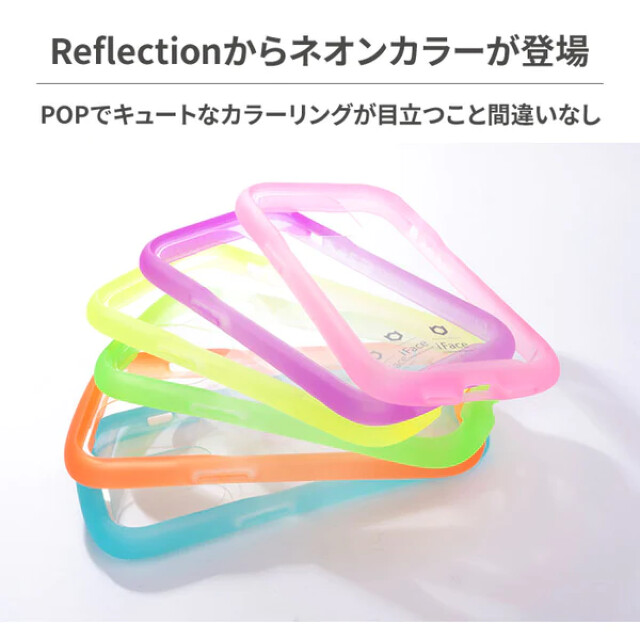 【iPhone14 ケース】iFace Reflection Neo 強化ガラスクリアケース (クリアオレンジ)goods_nameサブ画像