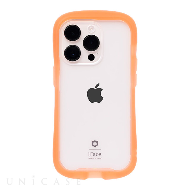 【iPhone14 Pro ケース】iFace Reflection Neo 強化ガラスクリアケース (クリアオレンジ)