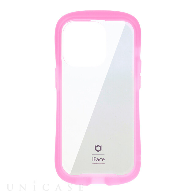 【iPhone14 Pro Max ケース】iFace Reflection Neo 強化ガラスクリアケース (クリアピンク)