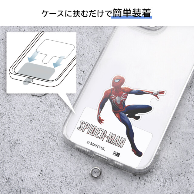 マーベル/ストラップダイカットホルダー (スパイダーマン_ダイカット)goods_nameサブ画像