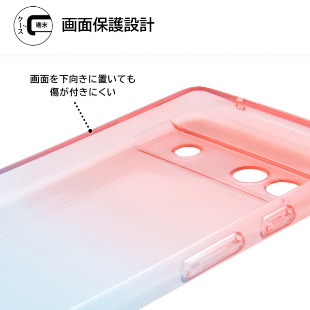 【Google Pixel 7a ケース】耐衝撃 TPUソフトケース グラデーション GREA (レッド/ブルー)goods_nameサブ画像