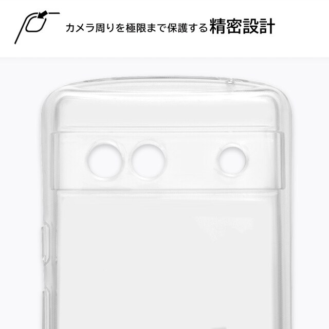 【Google Pixel 7a ケース】耐衝撃 TPUソフトケース ProCa The clear (クリア)サブ画像