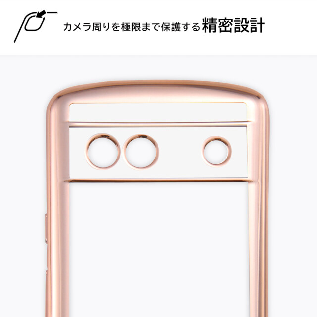 【Google Pixel 7a ケース】耐衝撃 TPUソフトケース METAMORU (ブラック)サブ画像