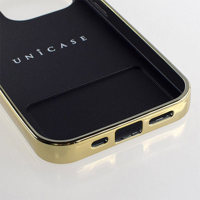 【iPhone15/14/13 ケース】Glass Shell Case (gold)サブ画像