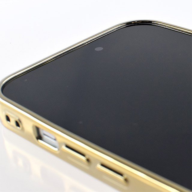 【iPhone15/14/13 ケース】Glass Shell Case (gold)goods_nameサブ画像