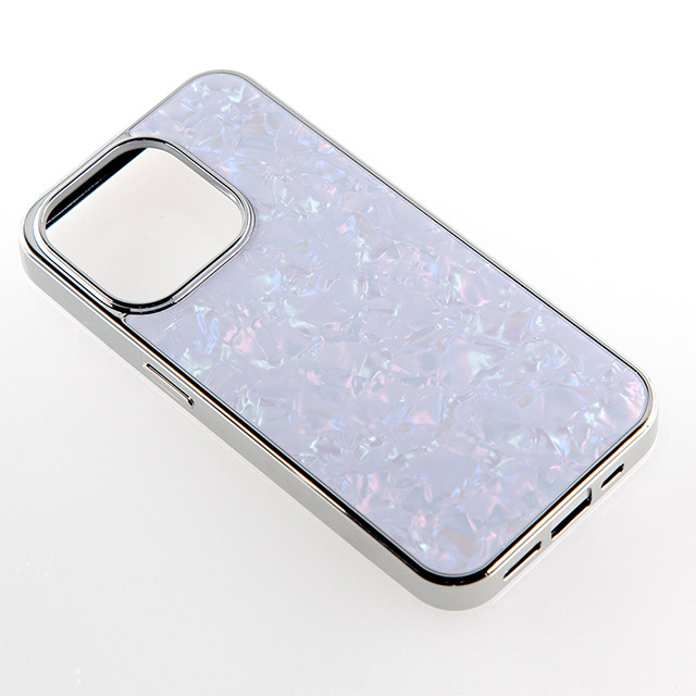 【iPhone15 Pro ケース】Glass Shell Case (lilac)goods_nameサブ画像