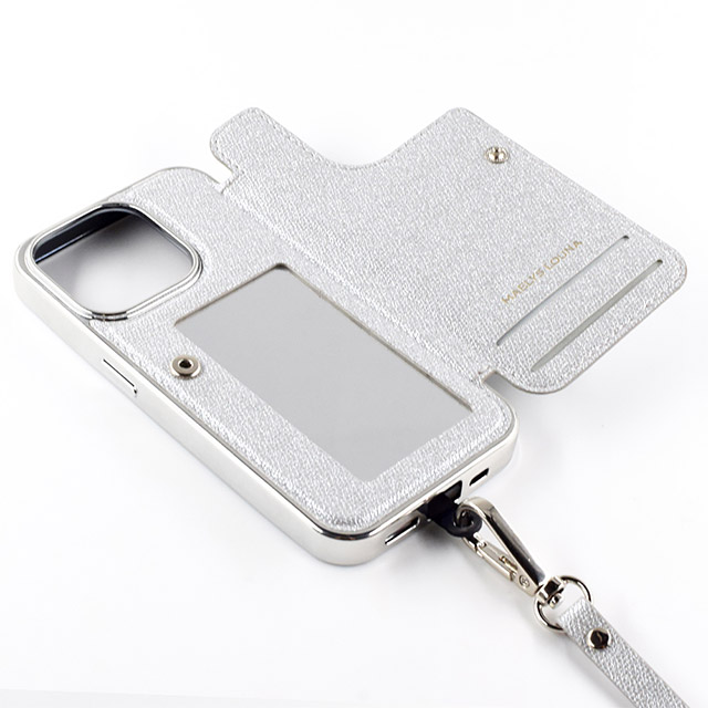 【iPhone15 Pro ケース】Cross Body Case Duo (shine silver)goods_nameサブ画像