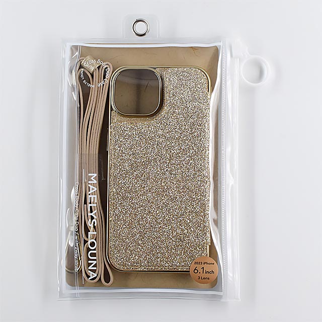 【iPhone15 Pro ケース】Cross Body Case Duo (shine silver)goods_nameサブ画像