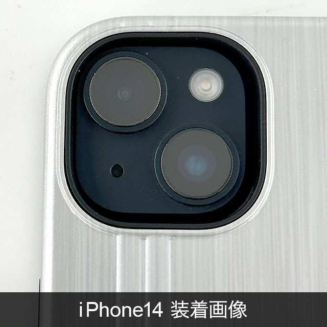 【iPhone15/14/13 ケース】ZERO HALLIBURTON Hybrid Shockproof Flip Case (Black)goods_nameサブ画像