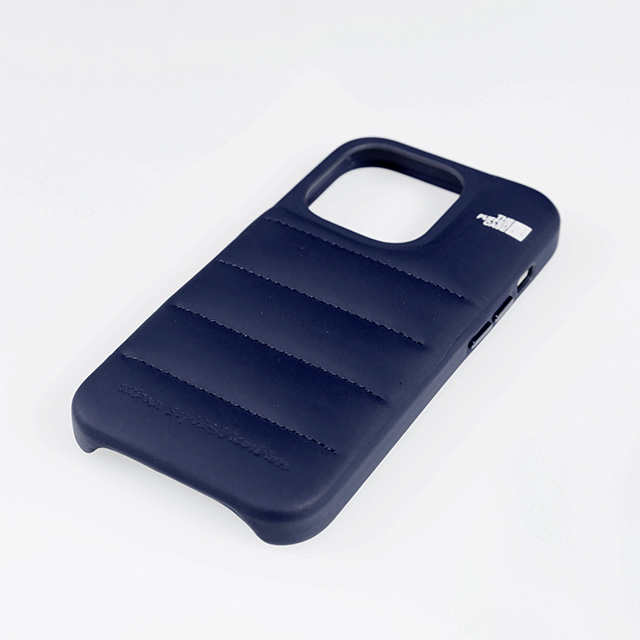 【iPhone13 Pro ケース】THE PUFFER CASE (NAVY BLUE)サブ画像