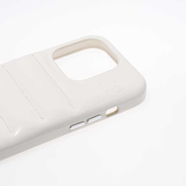 【iPhone13 Pro ケース】THE PUFFER CASE (CREAM CHEESE)サブ画像