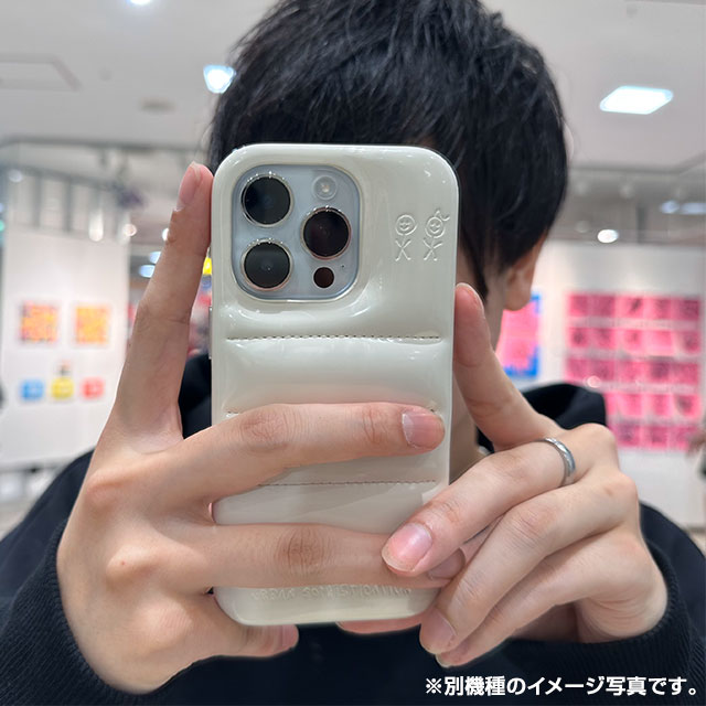 【iPhone13 Pro ケース】THE PUFFER CASE (CREAM CHEESE)サブ画像