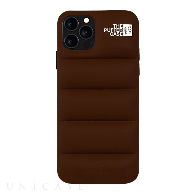 【iPhone12/12 Pro ケース】THE PUFFER CASE (HOT CHOCOLATE)