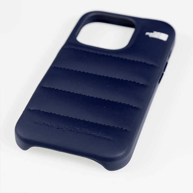 【iPhone14 Pro Max ケース】THE PUFFER CASE (NAVY BLUE)goods_nameサブ画像