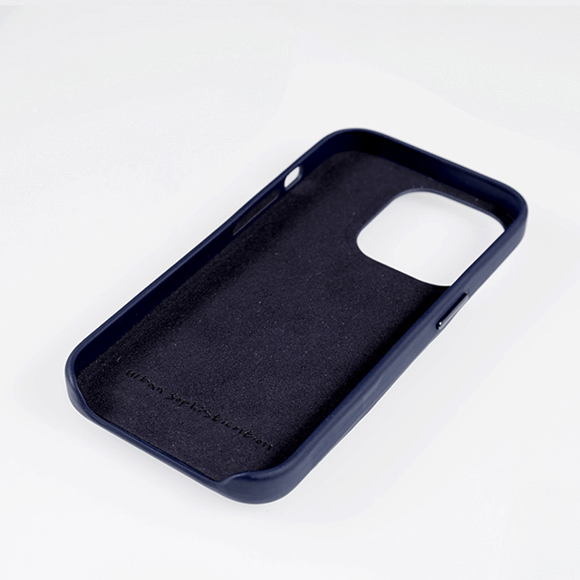 【iPhone14 Pro Max ケース】THE PUFFER CASE (NAVY BLUE)サブ画像